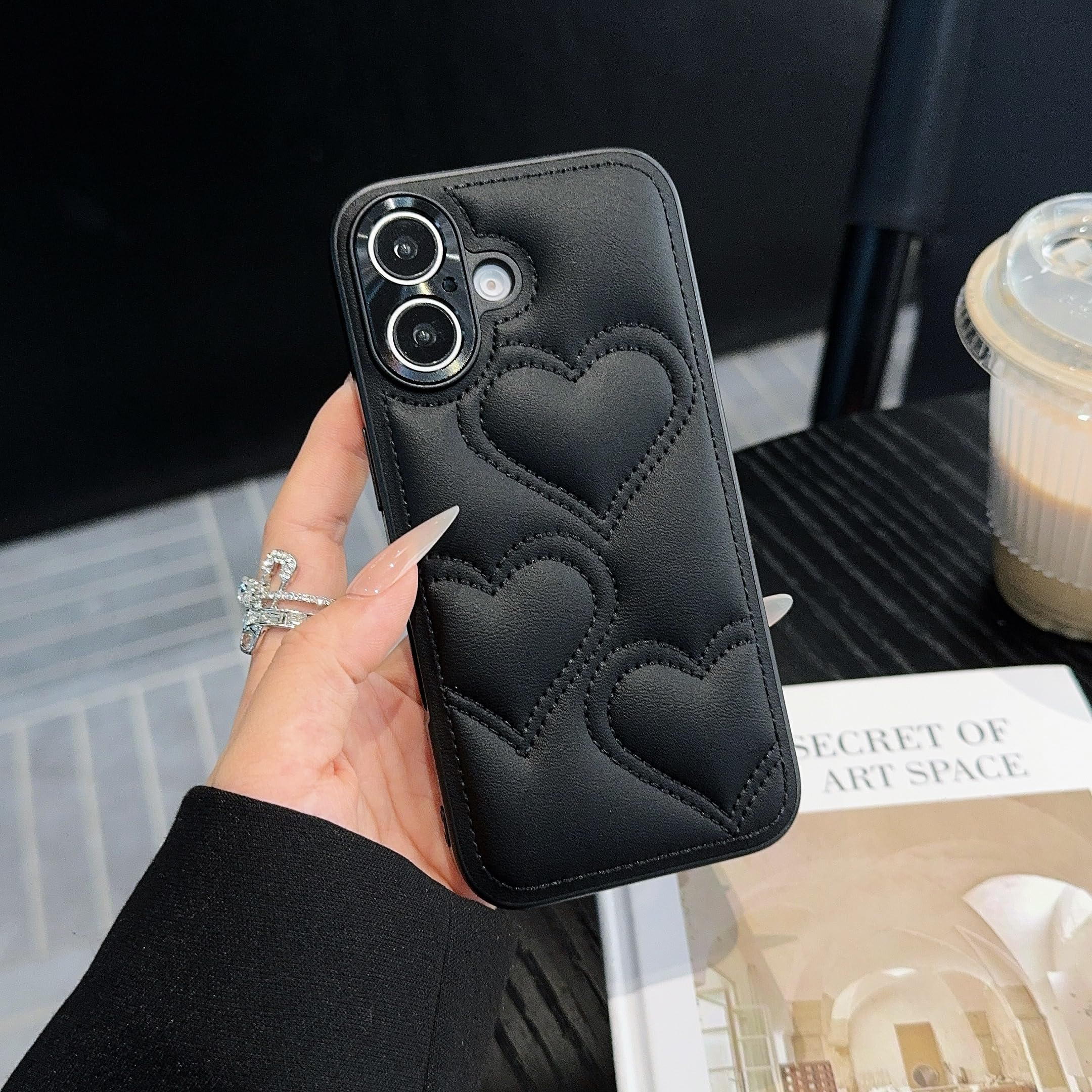 Amazon.co.jp: Lnobern スマホ ケース 韓流 対応 iPhone 16 ケース